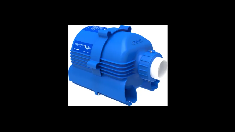 700w (1.0hp) Spa blower, 40mm union inc