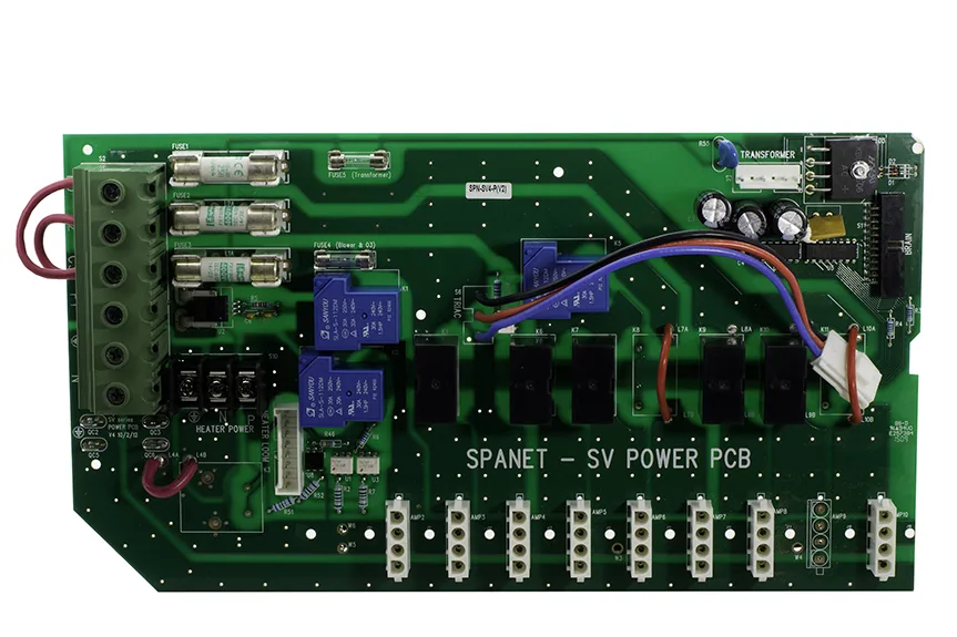SV3 (V2) 240v Power PCBA (AMP Sockets)