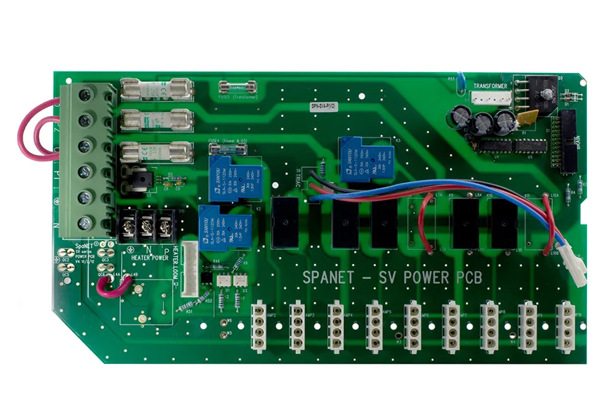 SV4 (V2) 240v Power PCBA (AMP Sockets)
